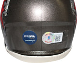 Warren Sapp Signed Tampa Bay Buccaneers Mini TB Helmet Beckett 39544