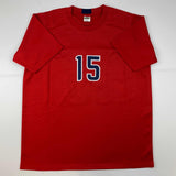 Autographed/Signed Megan Rapinoe Red United States USA Jersey JSA COA