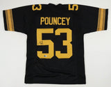 Maurkice Pouncey Signed Steelers Jersey (Beckett) Pittsburgh 9xPro Bowl Center