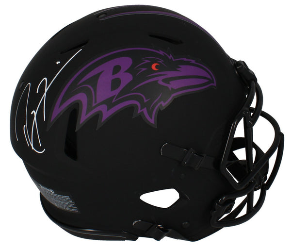 Ray Lewis Autographed Baltimore Ravens 'Eclipse' Speed Authentic Beckett