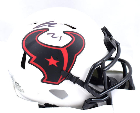 Steven Nelson Autographed Houston Texans Lunar Speed Mini Helmet-Beckett W Holo