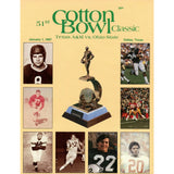 Unautographed Magazine Ohio State vs Texas A&M 1987 Cotton Bowl Program 58429