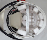 ZACH WILSON AUTOGRAPHED BYU WHITE FULL SIZE SPEED HELMET BECKETT QR 193494