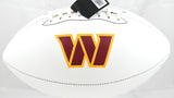 Terry McLaurin Autographed Washington Commanders Logo Football - Beckett W Holo