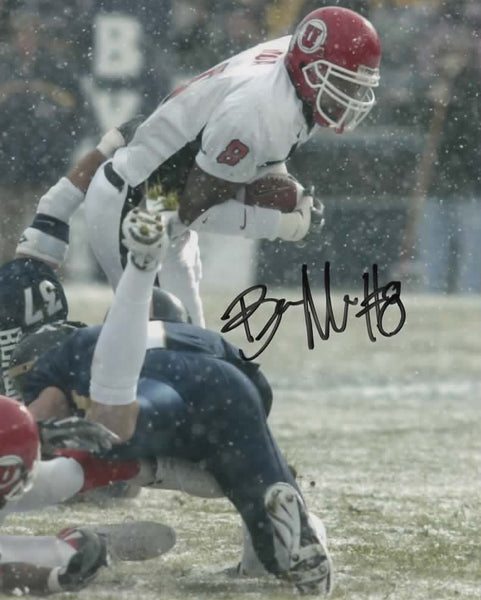 Utah Utes Tight End BEN MOA Autographed Lot of 9 Signed 8x10 photos - AUTO