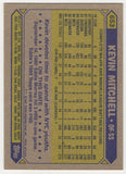 Kevin Mitchell Signed Mets 1987 Topps Rookie Baseball Card #653 - (SS COA)