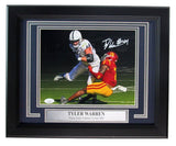 Tyler Warren Signed/Autographed 8x10 Photo Penn State vs. USC Framed JSA 205689