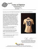Wayne Rooney Game Used 2014 International Shirt and Ticket Authentic Team LOA