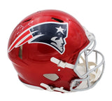 Tom Brady Signed New England Patriots Speed Authentic Flash NFL Helmet