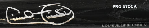 Cecil Fielder Signed Black Louisville Slugger Pro Baseball Bat - Beckett W Holo