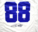 CeeDee Lamb Autographed Cowboys White Nike Game Jersey- Fanatics *Black