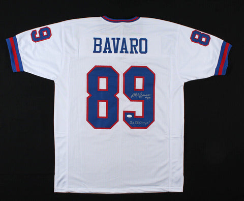Mark Bavaro Signed New York Giants Jersey (JSA) 2xSuper Bowl Champion T.E.
