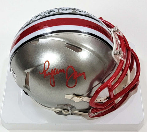 Ryan Day Autographed Ohio State Speed Flash Mini Helmet Helmet Beckett Witnessed