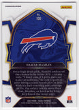 Damar Hamlin Signed Bills 2022 Panini Select Prizm Silver Card #100 - (SS COA)