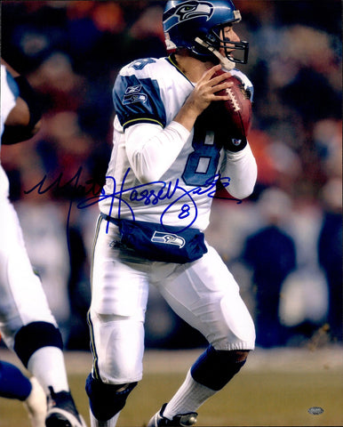 Matt Hasselbeck Autographed Signed 16x20 Photo Seattle Seahawks MCS Holo #68124