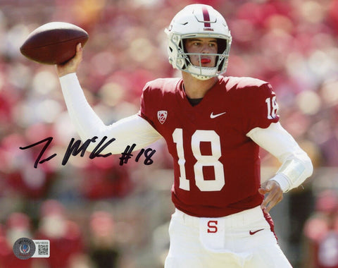 TANNER MCKEE AUTOGRAPHED SIGNED STANFORD CARDINAL 8x10 PHOTO BECKETT