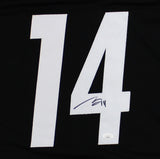 George Pickens Signed Pittsburgh Custom Black Jersey