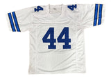 Robert Newhouse Dallas Signed White Football Jersey Sports Integrity