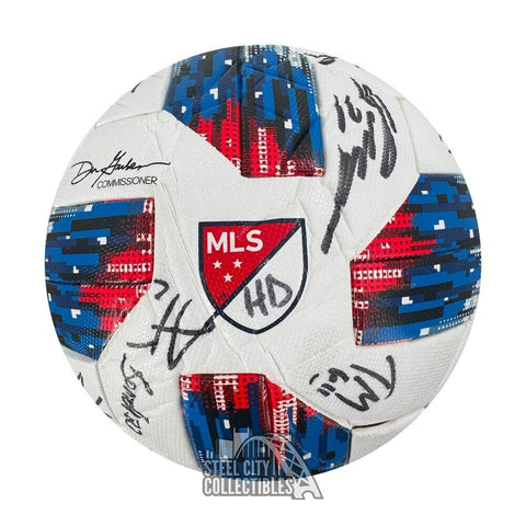 2018 Houston Dynamo Auto Match Used Soccer Ball - JSA/Fanatics LOA (23 Sigs)