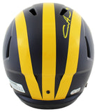 Michigan Aidan Hutchinson Signed Full Size Speed Rep Helmet BAS Witnessed