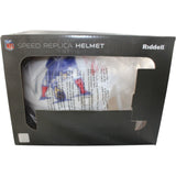 Rob Gronkowski Autographed/Signed New England Patriots TB 82-89 F/S Helmet 55787