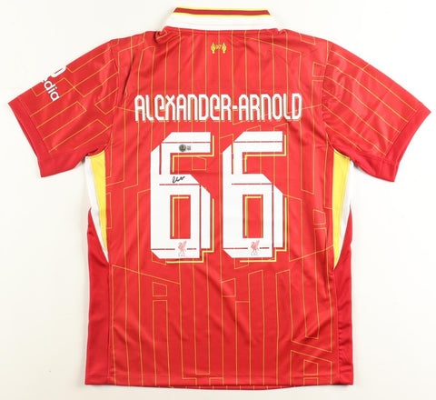 Trent Alexander-Arnold Signed Liverpool FC Nike Dri-Fit Soccer Jersey (Beckett)