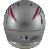 Christian Gonzalez Autographed New England Patriots Mini Helmet Beckett 49134