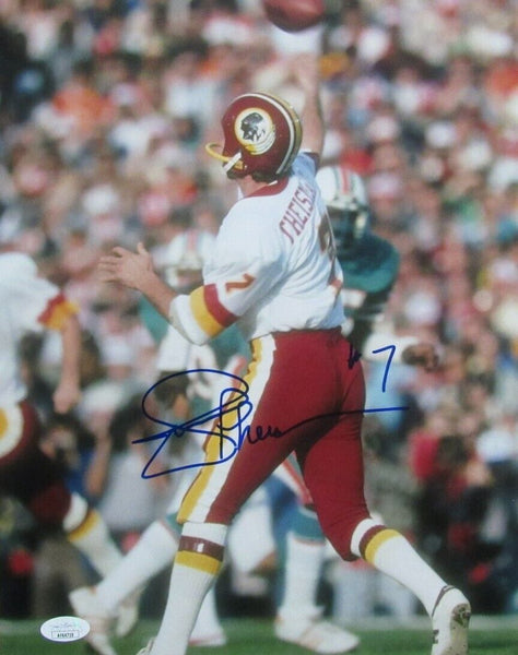 Joe Theisman Autographed 11x14 Photo Washington Redskins JSA