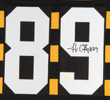 Jerricho Cotchery Signed Steelers Throwback Jersey (Gridiron Legends COA)