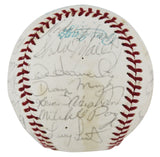 1977 Athletics (24) McCatty, Langford, Page Signed Oal Baseball BAS #AC33306