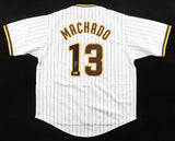 Manny Machado Signed San Diego Padres Jersey / 3xAll-Star 3rd Baseman / Beckett