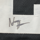 Autographed/Signed Najee Harris Pittsburgh Black Football Jersey Beckett BAS COA