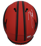 Josh Allen Autographed Bills 'RAVE' Authentic Speed Helmet w/ Visor Beckett