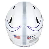 Justin Jefferson Autographed Vikings 2024 Alt. Speedflex Helmet Beckett