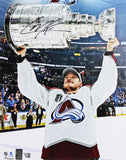 Avalanche Cale Makar Signed 16x20 Framed Vertical Stanley Cup Photo Fanatics
