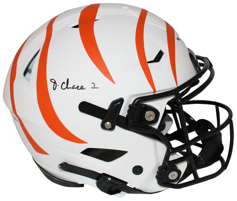 Ja'Marr Chase Signed Cincinnati Bengals Authentic Lunar Spd Flex Beckett 41052