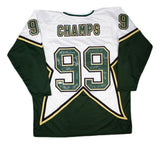 1999 Dallas Stars Team (13) Signed White Champions Hockey Jersey BAS