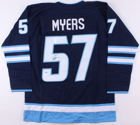 Tyler Myers Signed Winnipeg Jets Jersey (Beckett COA ) NHL career 2009-present