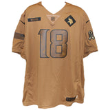 Justin Jefferson Autographed Minnesota Vikings Nike 3XL STS Jersey Beckett 52904