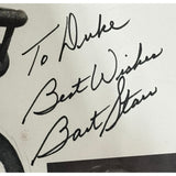 Bart Starr Autographed Green Bay Packers 16x20 Photo "To Duke" Beckett 55406