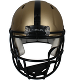 Travis Hunter Autographed "24 Heisman" Gold Logo Authentic Speed Helmet Fanatics