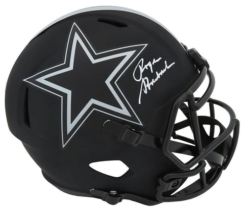 Roger Staubach Signed Cowboys ECLIPSE Riddell F/S Speed Replica Helmet -(SS COA)
