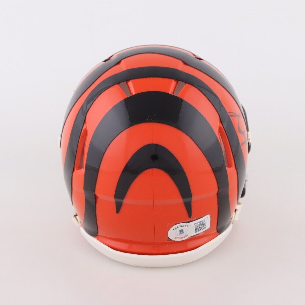 Daxton Hill Signed Bengal Mini Helmet (Beckett) Cincinnati's 2022 1st ...