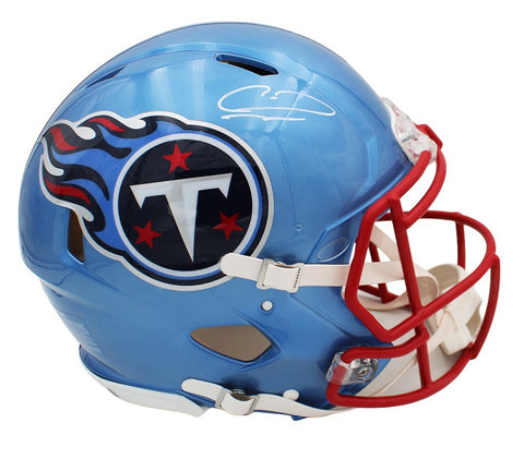 Calvin Ridley Signed Tennessee Titans Speed Authentic Flash NFL Helmet