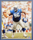 Cortez Kennedy Autographed Framed 16x20 Photo Seahawks Beckett & MCS Holo C26357