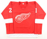 Adam Oates Signed Detroit Red Wings Jersey Inscribed "HOF 12" (JSA) 8xAll Star