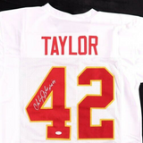 Charley Taylor Signed Washington Redskins Jersey Inscribed "HOF 84" (JSA COA)