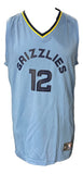 Ja Morant Signed Memphis Grizzlies Light Blue Fanatics Replica Jersey BAS