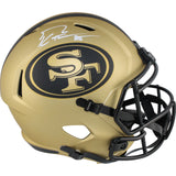 George Kittle Autographed San Francisco 49ers F/S Rave Helmet Beckett 49885