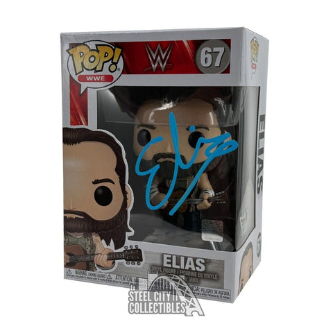 Elias Autographed WWE Funko Pop #67 - Fanatics